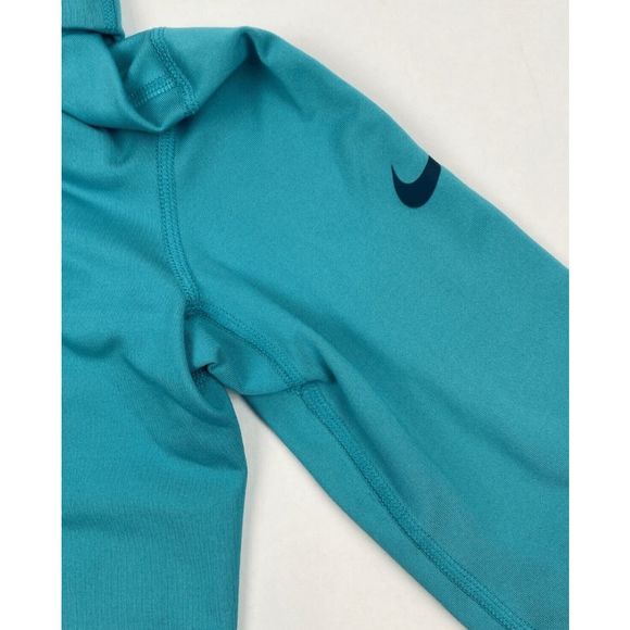 NEW Women's Small NIKE Pro Hyperwarm Infinity Training Longsleeve Top Shirt Turq - Picture 6 of 6